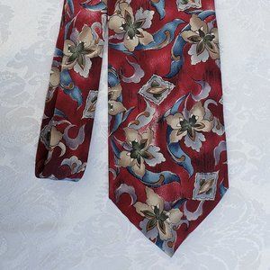 PIERRE CARDIN Men's 100% Silk Neck Tie 60" x 4"